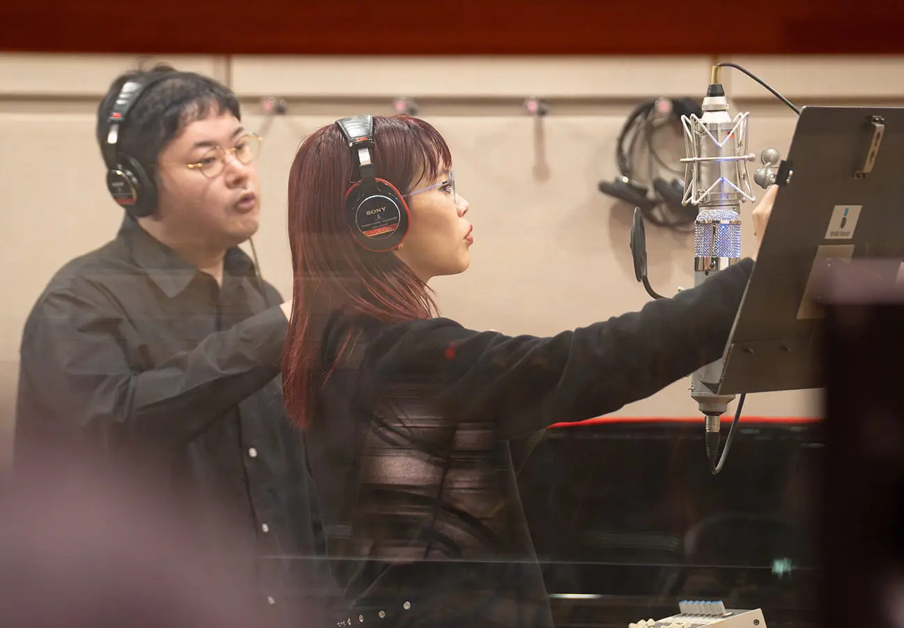 Recording of the collaboration song was done!